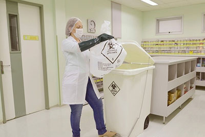 Recolhimento de Resíduos Hospitalares